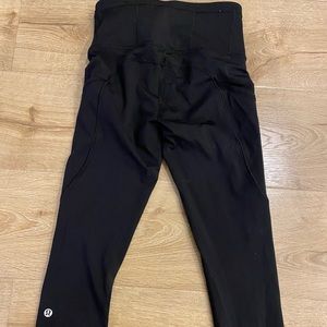 Lululemon fast and free leggings 19 in inseam